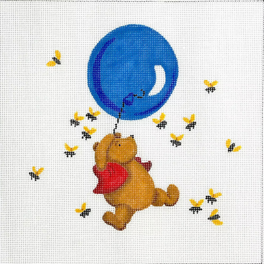 PL-582 Winnie the Pooh with Balloon and Bees