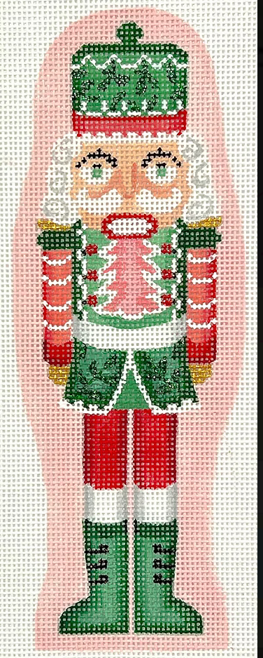 RH-OM-01 Pink and Green Nutcracker