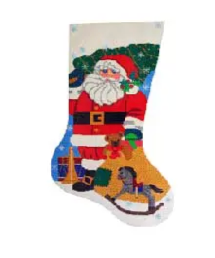 ST-CS-19 Traditional Santa Stocking