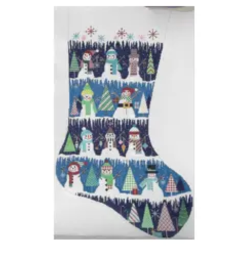 ST-CS-36 On Snowmn Hill Stocking