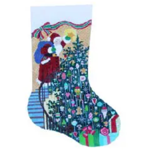 ST-CS-48 Santa's Finishing Touch Stocking