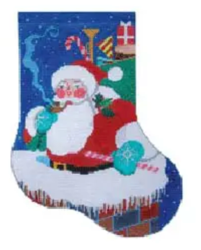 ST-MC20B Santa Down the Chimney