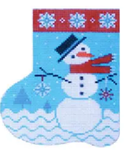 ST-C254 Snowflake Snowman