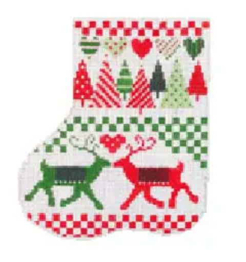 ST-C412 Red and Green Christmas