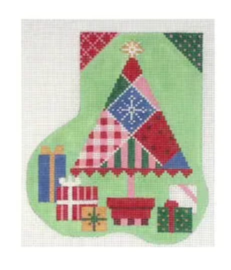 ST-C455 Patchwork Christmas Tree