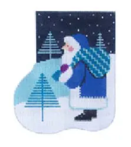 ST-C899 Crystal Blue Santa
