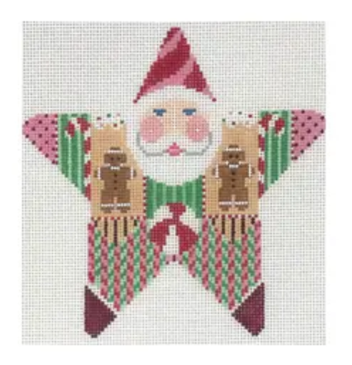 ST-C126 Holiday Sweets Star Santa