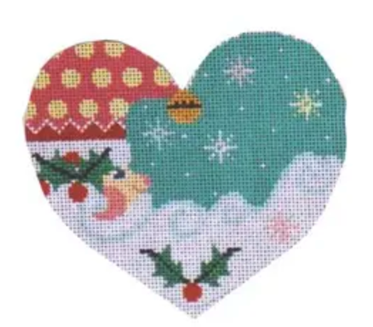 ST-C403 Heart-Shaped Santa