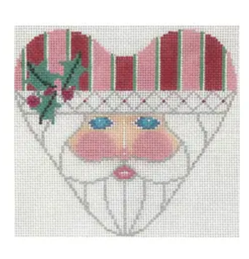 ST-C404 Holly Heart Santa
