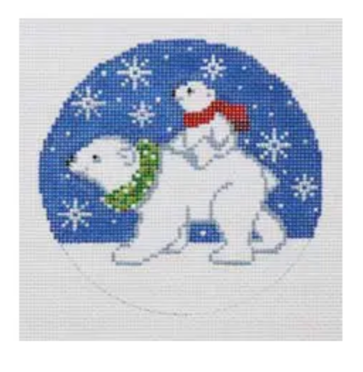 ST-C671 Polar Bear Mother and Child