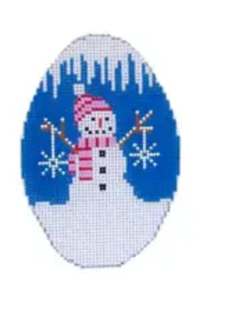 ST-PS02 Snowman with Snowflakes