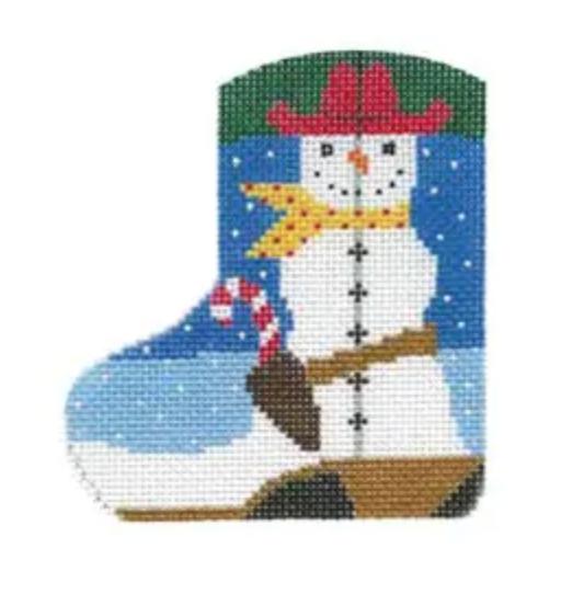 ST-SK28 "Snowman" Cowboy Boot Mini Skate
