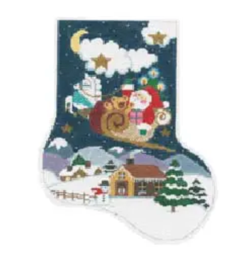 ST-MC04 Santa's Sleigh Stocking