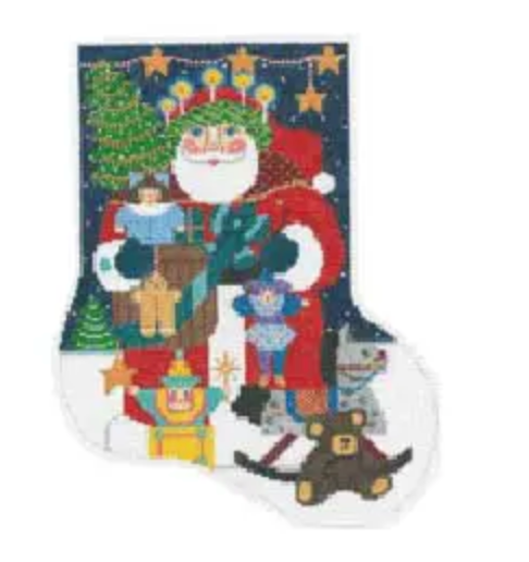ST-MC05 Santa and Toys Stocking