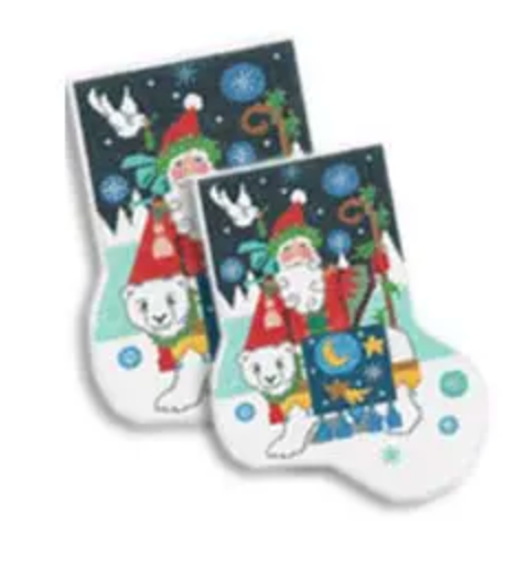 ST-MC15 Magical Polar Bear Stocking