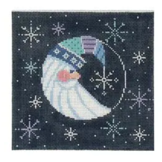 ST-C13 Starlight Santa - Snowflake Border