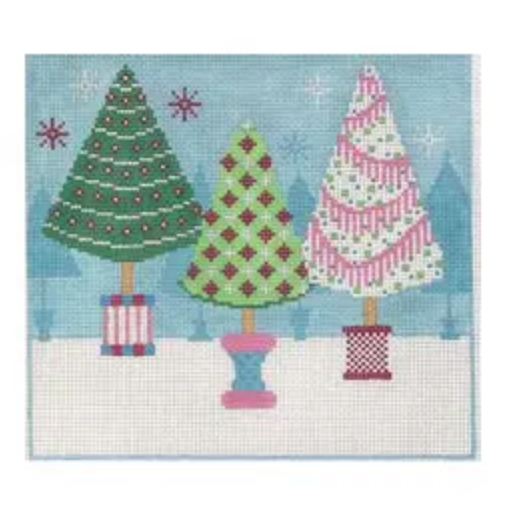 ST-C419 Tree Trio Rectangle