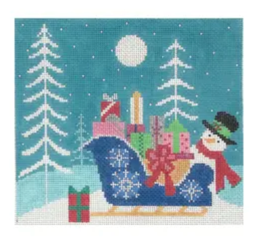 ST-C672 Peeking Snowman