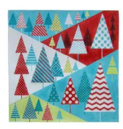 ST-C976 Patterned Christmas Trees