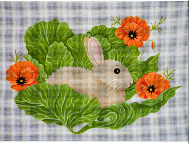 JP-A061 Bunny in Cabbage Patch