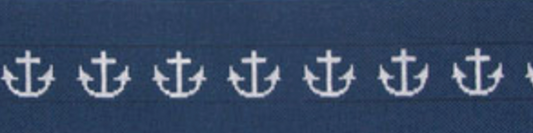 JP-BL112 Navy Anchors a Waist