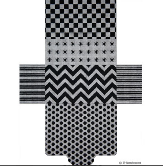 JP-BB002 Black/White Graphics Brick Bag