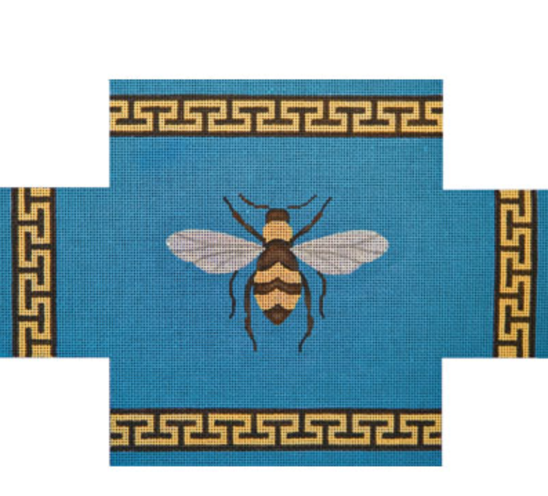 JP-BC002 Bee on Blue Brick Cover