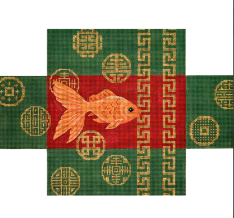 JP-BC016 Goldfish and Coins Brick Cover