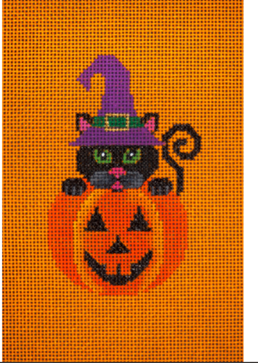 JP-H090 Black Cat in Pumpkin