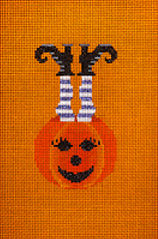 JP-H092 Witch Falling in Pumpkin