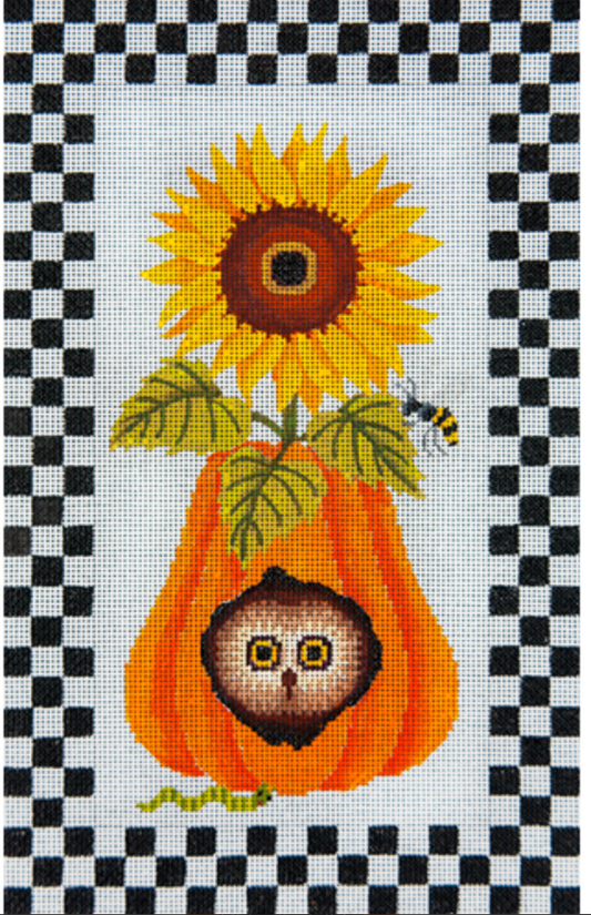 JP-H109 Sunflower, Owl and Pumpkin