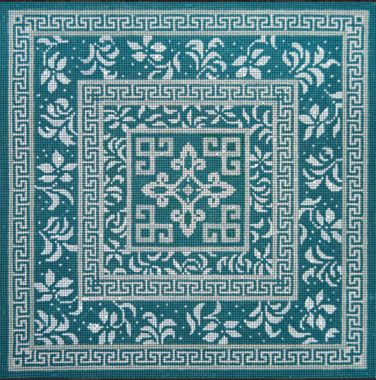 JP-L584 Blue Haze and Flowers