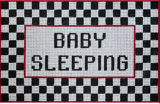 JP-Q072 Checked Baby Sleeping