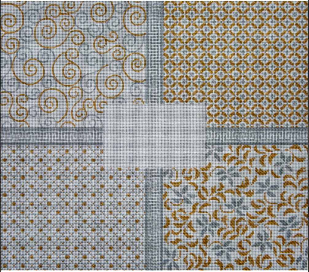 JP-TB200 Gold/Silver Tallis Bag