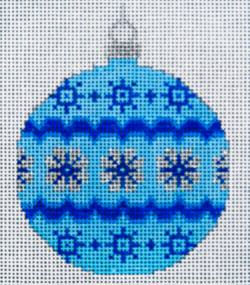 JP-X304-6 Blue Snowflakes