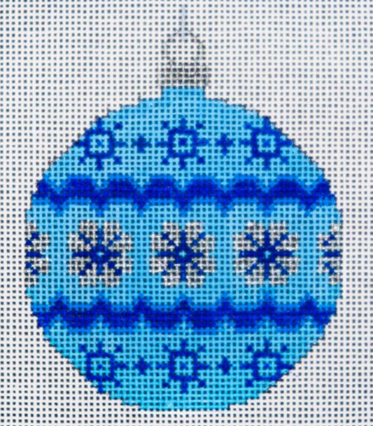 JP-X304-6 Blue Snowflakes