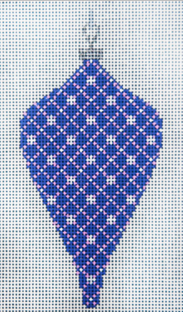 JP-X305-12 Blue Diamond Ornament