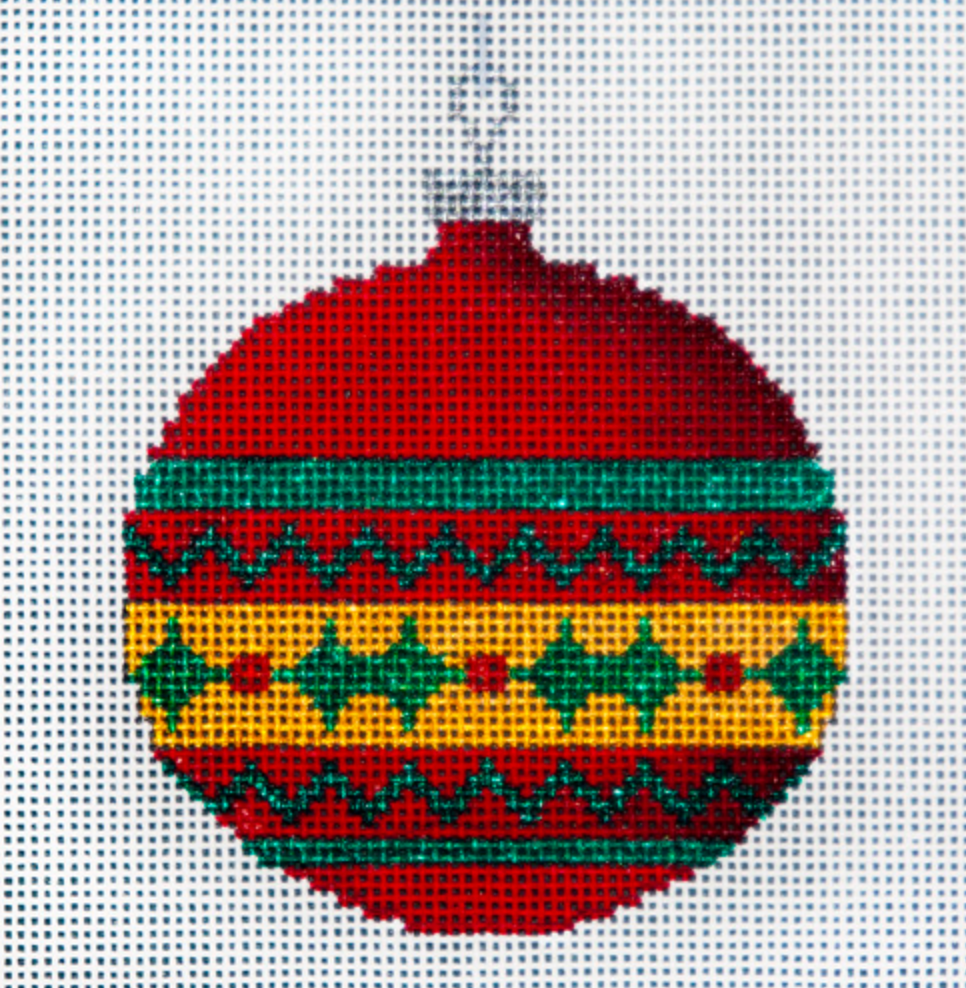 JP-X305-14 Red with Holly Ornament