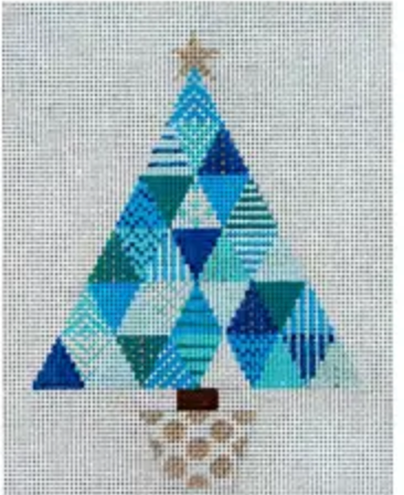 JP-X317 Triangle Hanukkah Tree