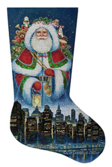 TTAXS492 Spirit of Christmas City Stocking