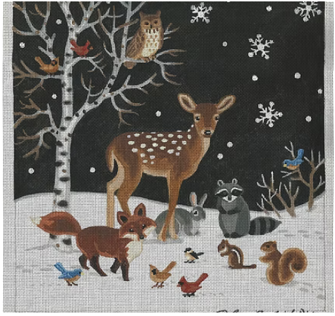 LGDP510 Winter Forest Friends, Night