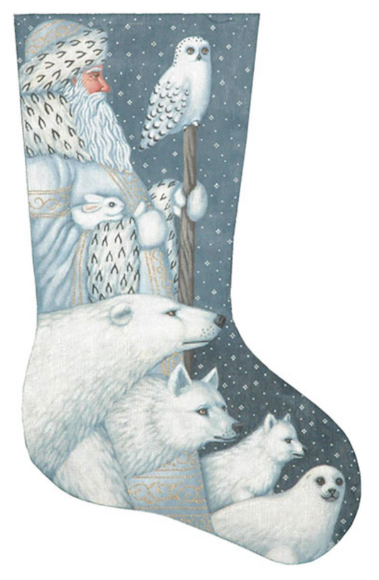 TTAXS266 Arctic Santa Stocking