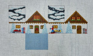 5522 Ski Chalet Mini House