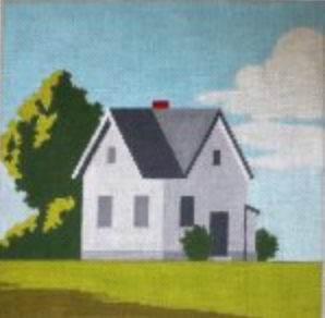 ASIT024-13 White House on 13 mesh