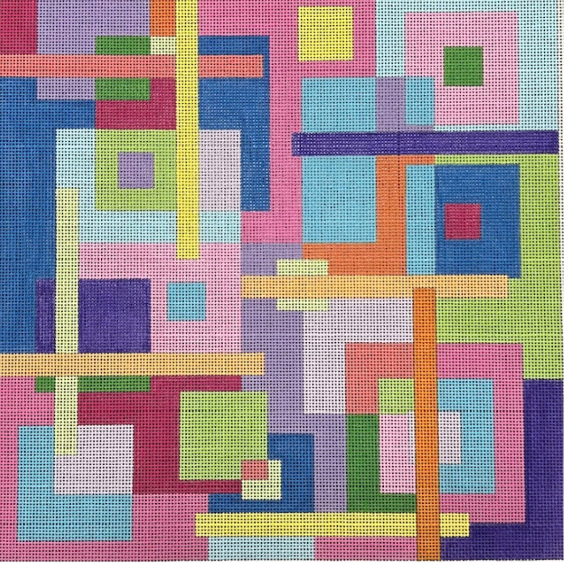 ASIT054 Pastel Geometric Shapes