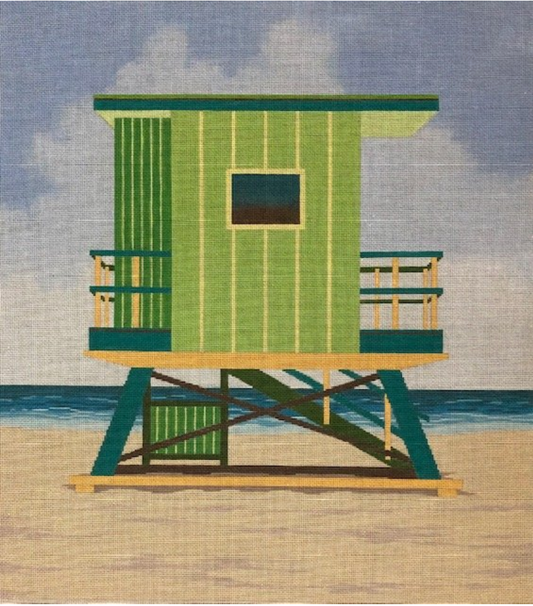 ASIT361XS Green Lifeguard Stand