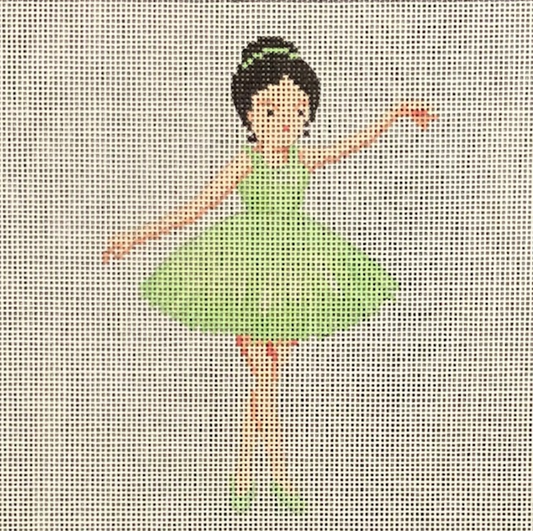 ASIT420 Ballerina in Green Tutu