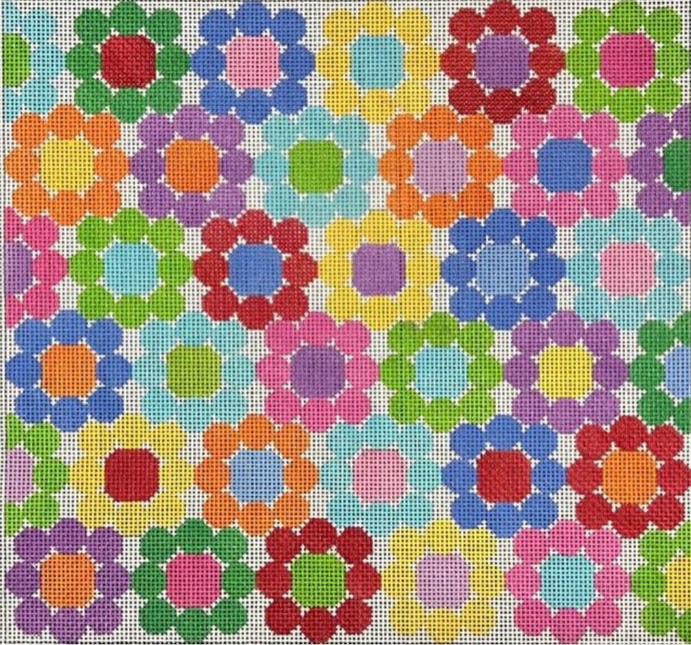 ASIT481 Circle Flowers