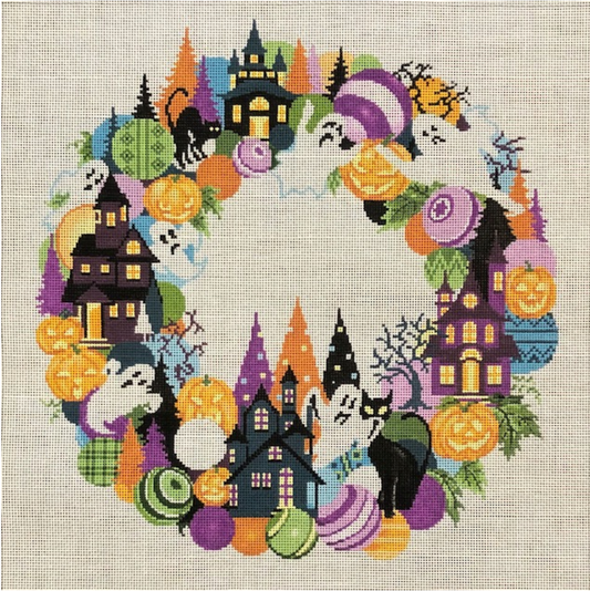 ASIT393 Halloween Wreath