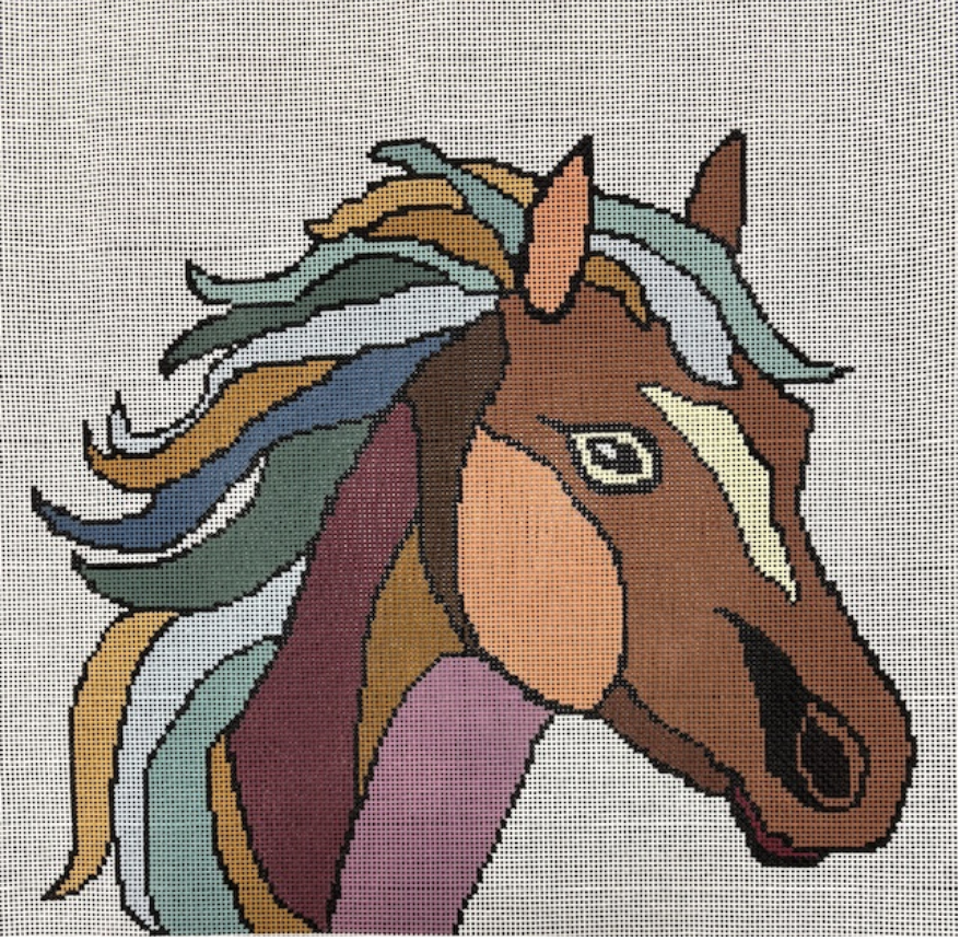ASIT559 Colorful Horse